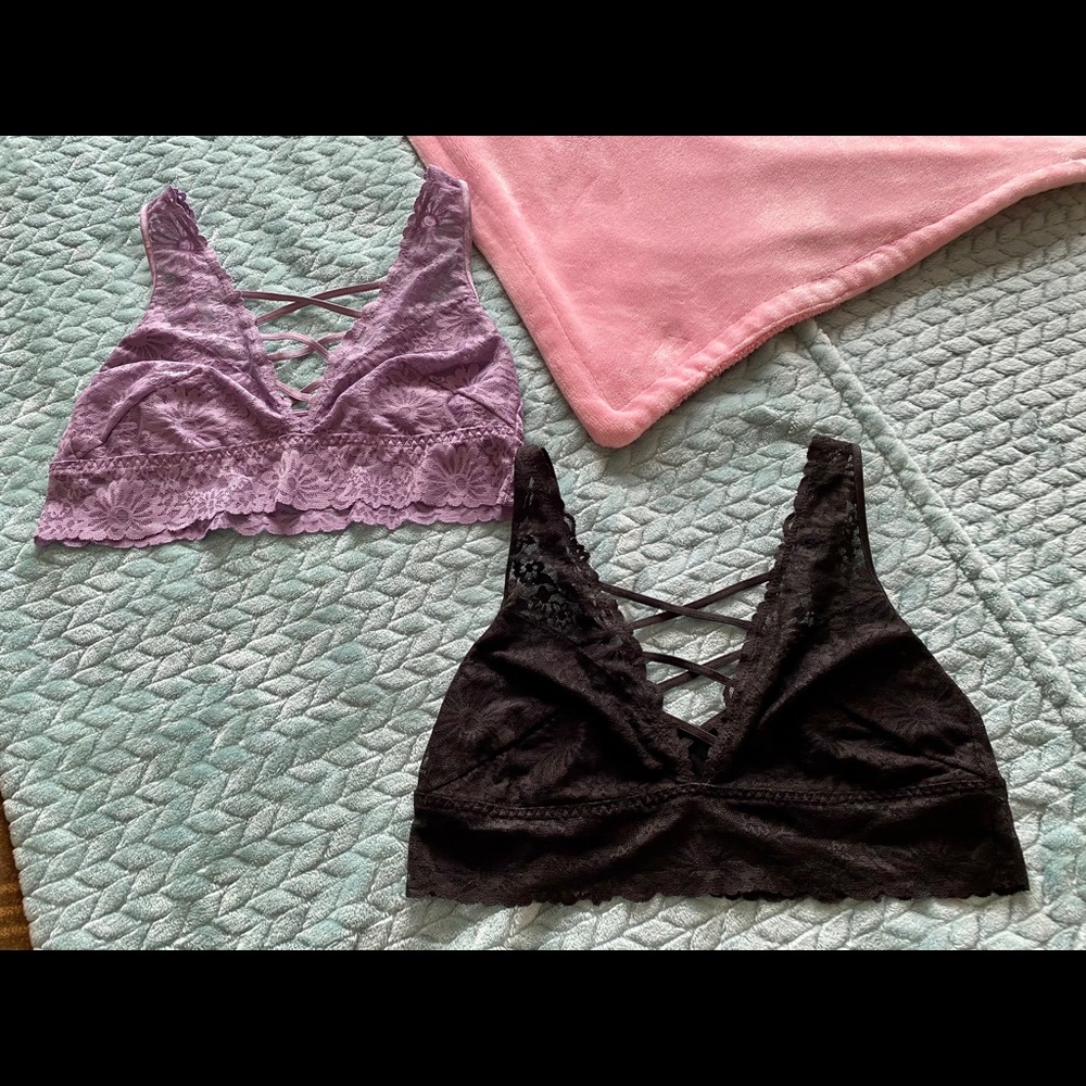 • Victoria Secret Lace Bralettes •